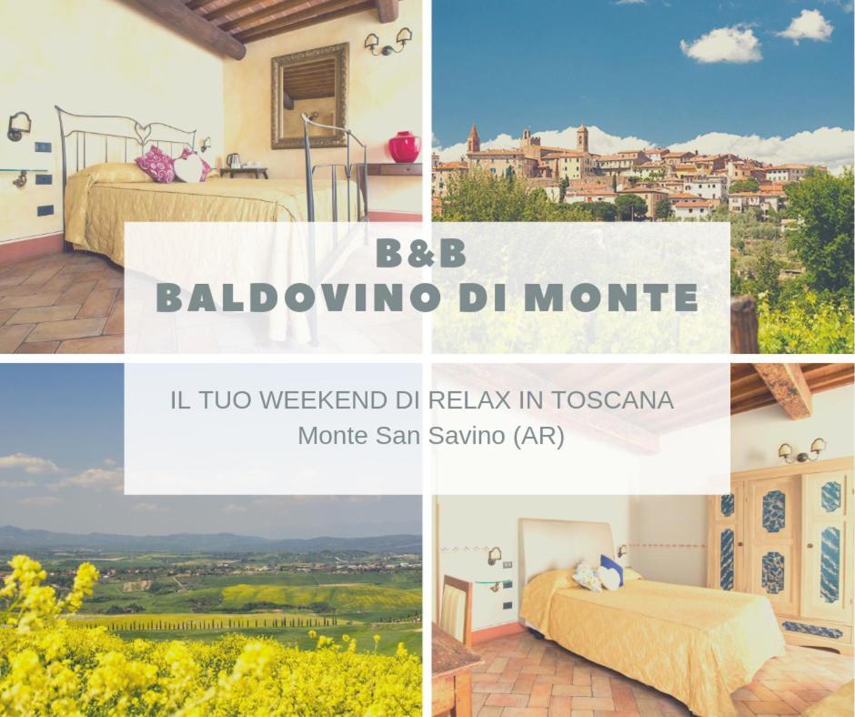 Baldovino Di Monte Bed & Breakfast Monte San Savino Dış mekan fotoğraf